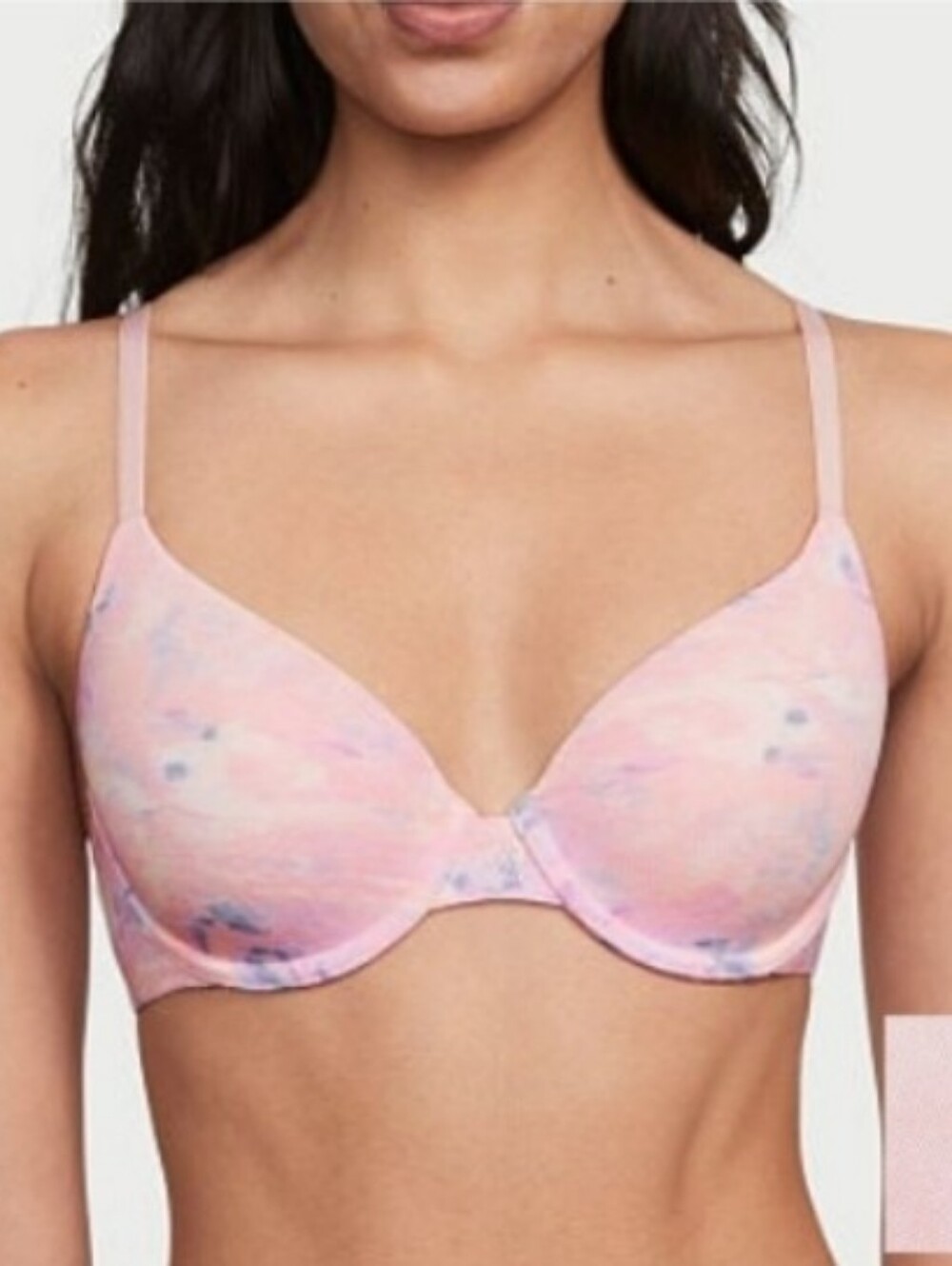 Victoria's Secret Pink Tie-Dye Lightly Lined T-Shirt Bra